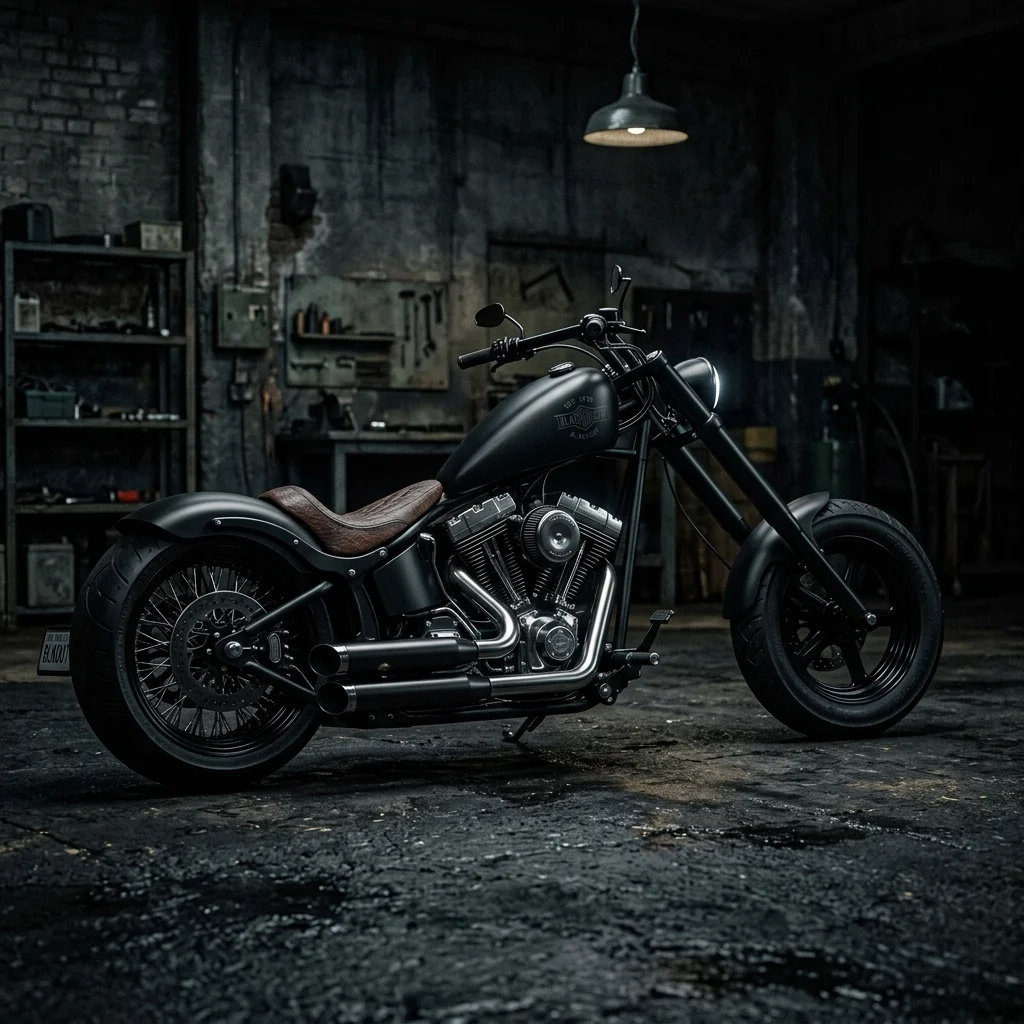 Stash Motor Chopper - Luces Apagadas